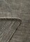 1 Yard Exceptional Irish Pure Linen Yarn-Dyed Black Tweed Stripe Fabric 62"/60" Width